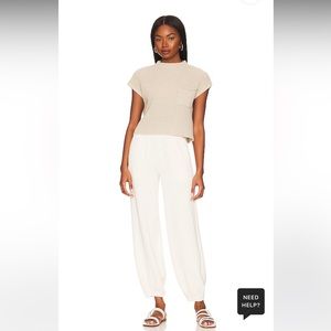 Freya Sweater Set in Oatmeal Bone Combo Size XS